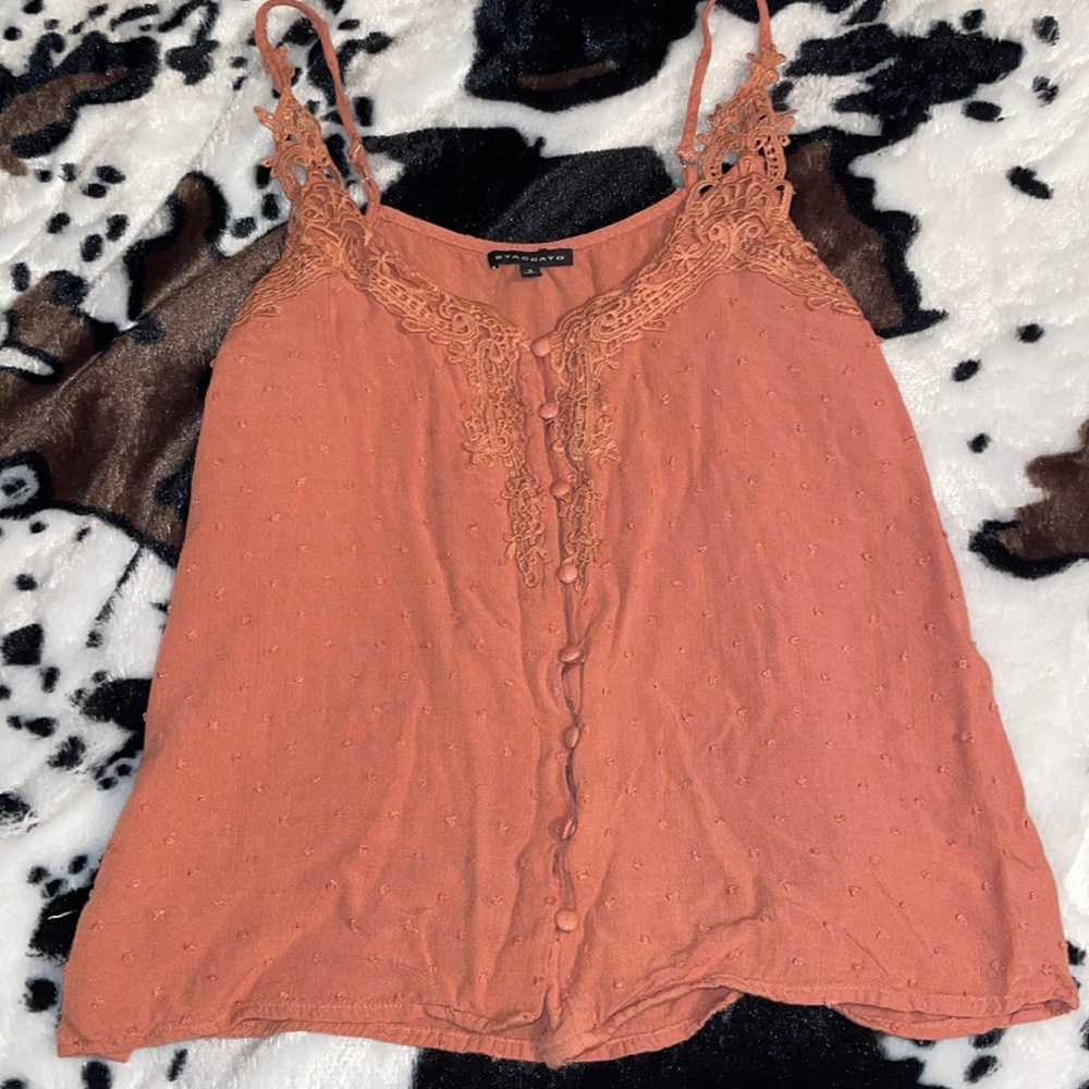 Lace tank